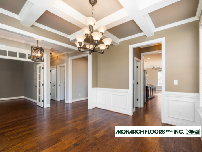 HARDWOOD FLOORING IN OPEN FLOOR HOME,  Monarch Floors 1953 Inc, Monarch, hardwood floor store, hardwood store, the hardwood flooring store, hardwood flooring store, hardwood flooring store near me, hardwood floor store near me