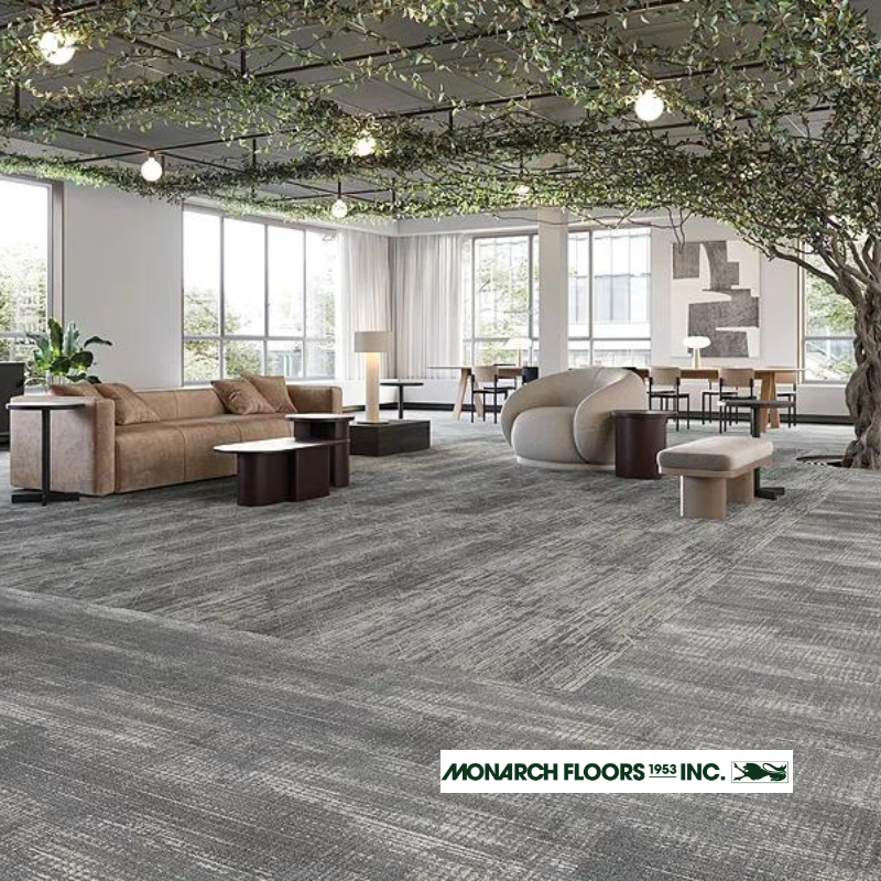 Commercial carpeting in Edmonton, Alberta by Monarch Floors
